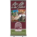 Standard Retractable (Roll Up) Banner Stand (36"x80")